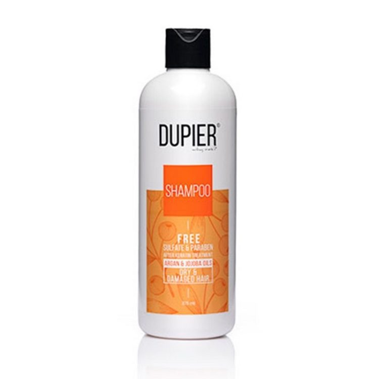شامپو بدون سولفات دوپیر Dupier مناسب موی خشک 375 میل