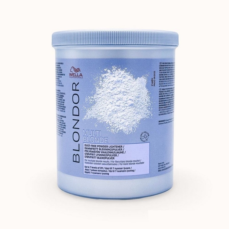 پودر دکلره آبی ولا پلکس مدل Blondor (800 گرم)