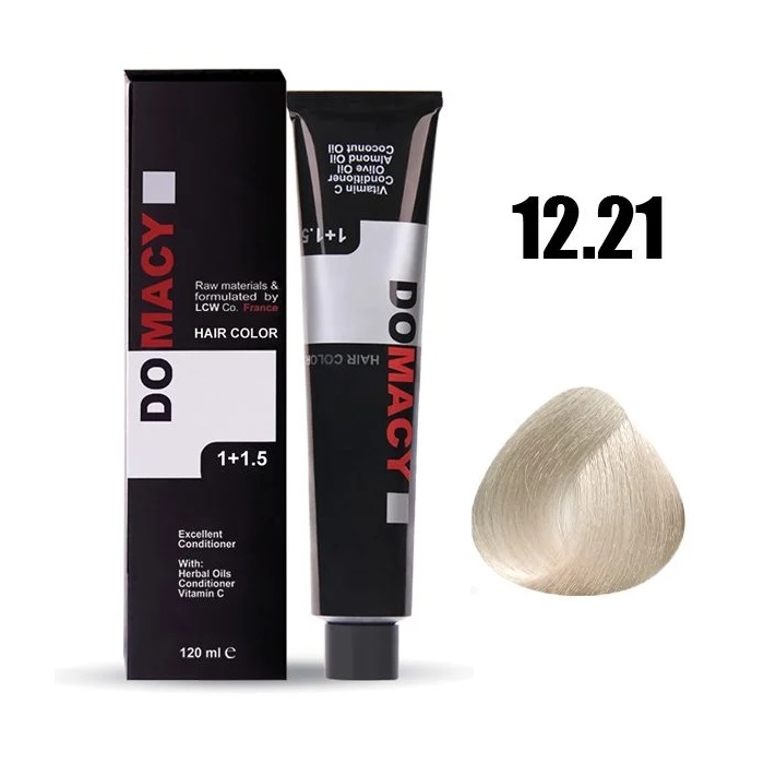 رنگ مو دوماسی شماره ۱۲.۲۱ یخی سوئدی