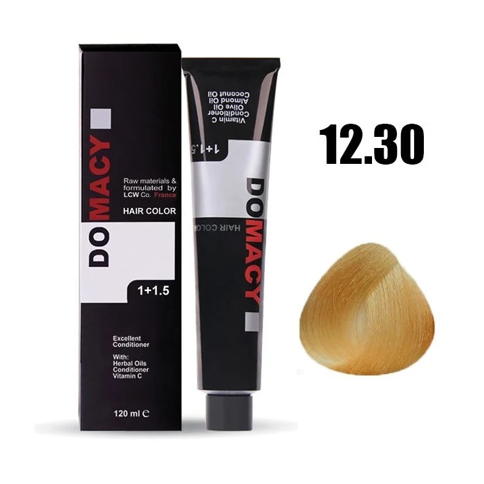 رنگ مو دوماسی شماره ۱۲.۳۰ کرم استخوانی