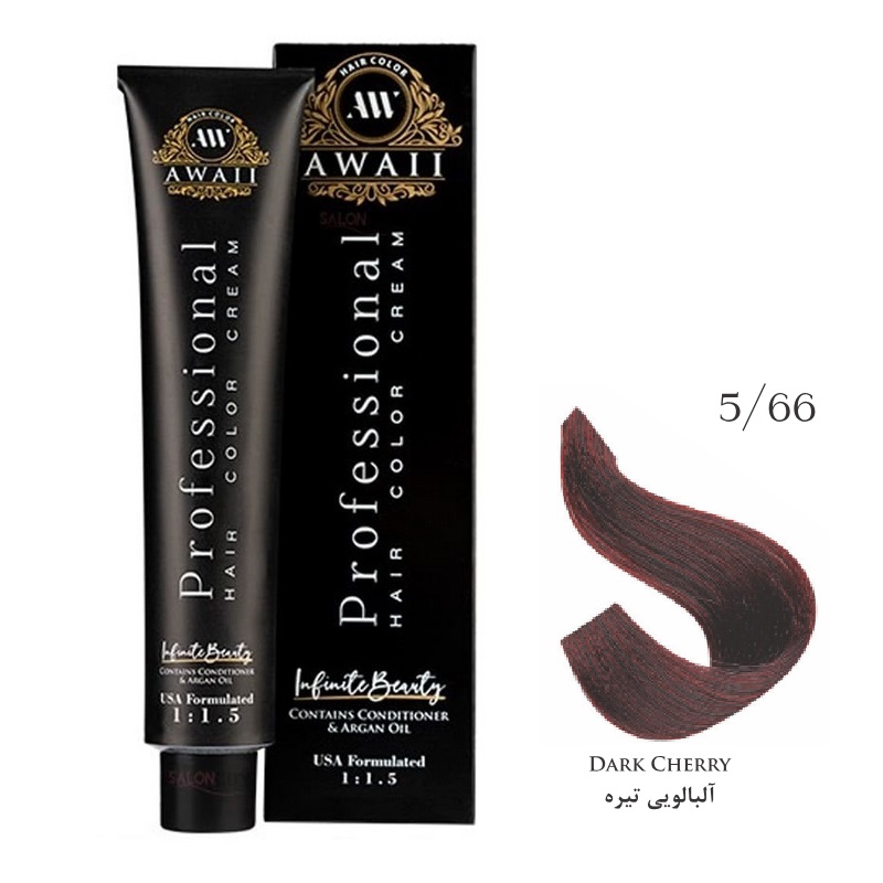 رنگ مو آوایی شماره 5/66 آلبالویی تیره