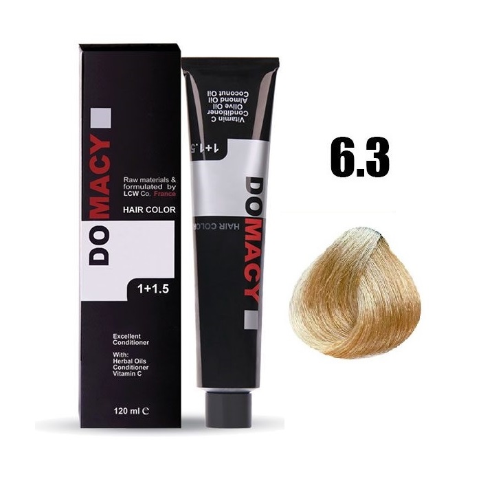 رنگ مو دوماسی شماره ۶.۳ بلوند طلایی تیره