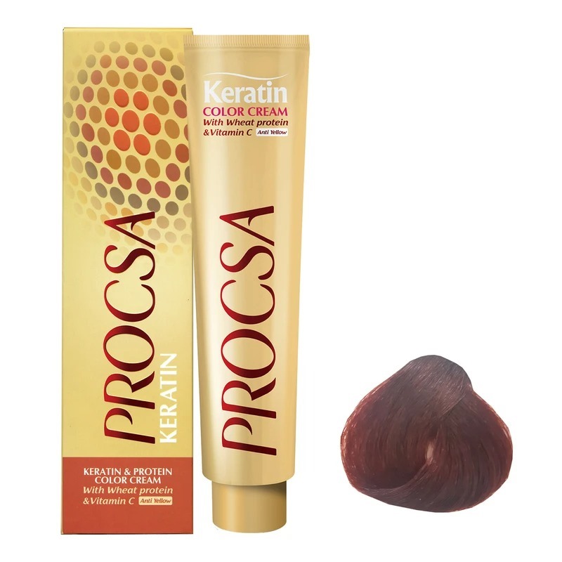 رنگ مو پروکسا شماره 6.45 بلوند مسی ماهاگونی تیره