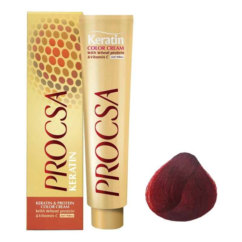 رنگ مو پروکسا شماره 6.56 بلوند ماهاگونی قرمز تیره