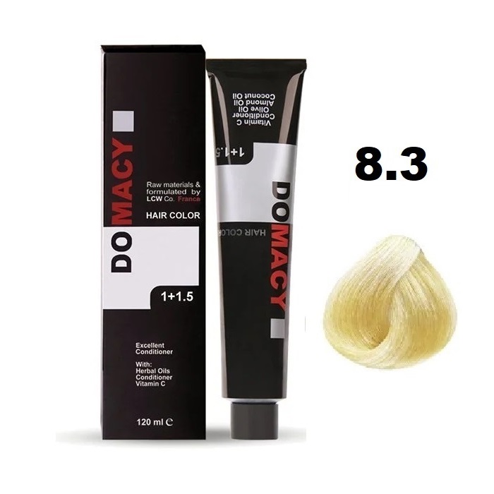 رنگ مو دوماسی شماره ۸.۳ بلوند طلایی روشن