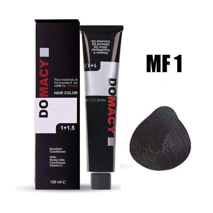 رنگ مو مردانه دوماسی MF1 مشکی