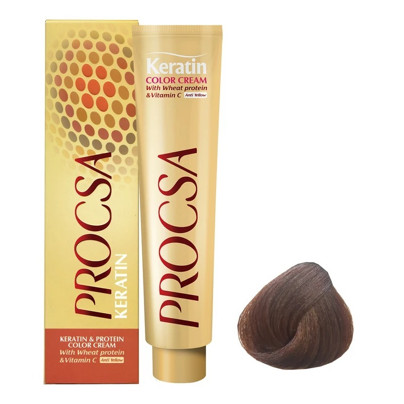 رنگ مو پروکسا شماره 5.51 قهوه ای نسکافه ای روشن