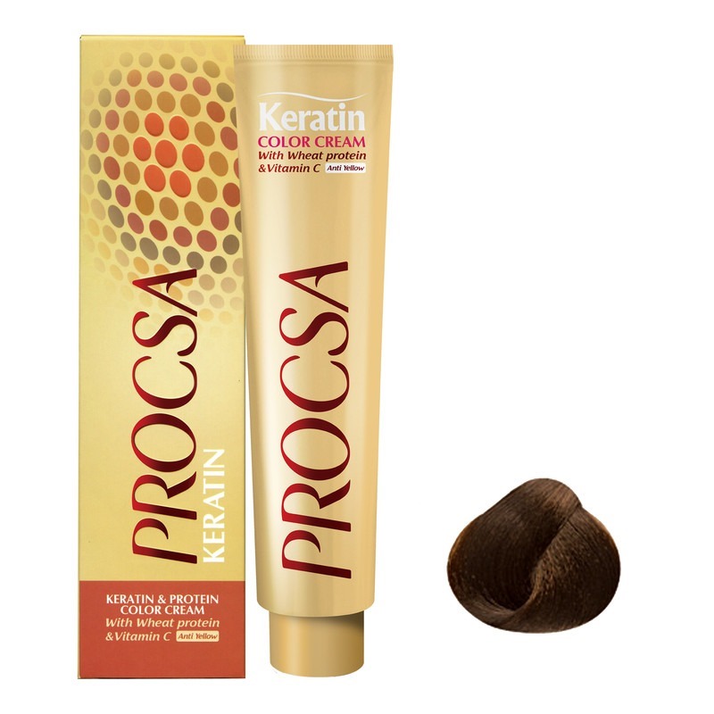 رنگ مو پروکسا شماره 4.51 قهوه ای نسکافه ای متوسط