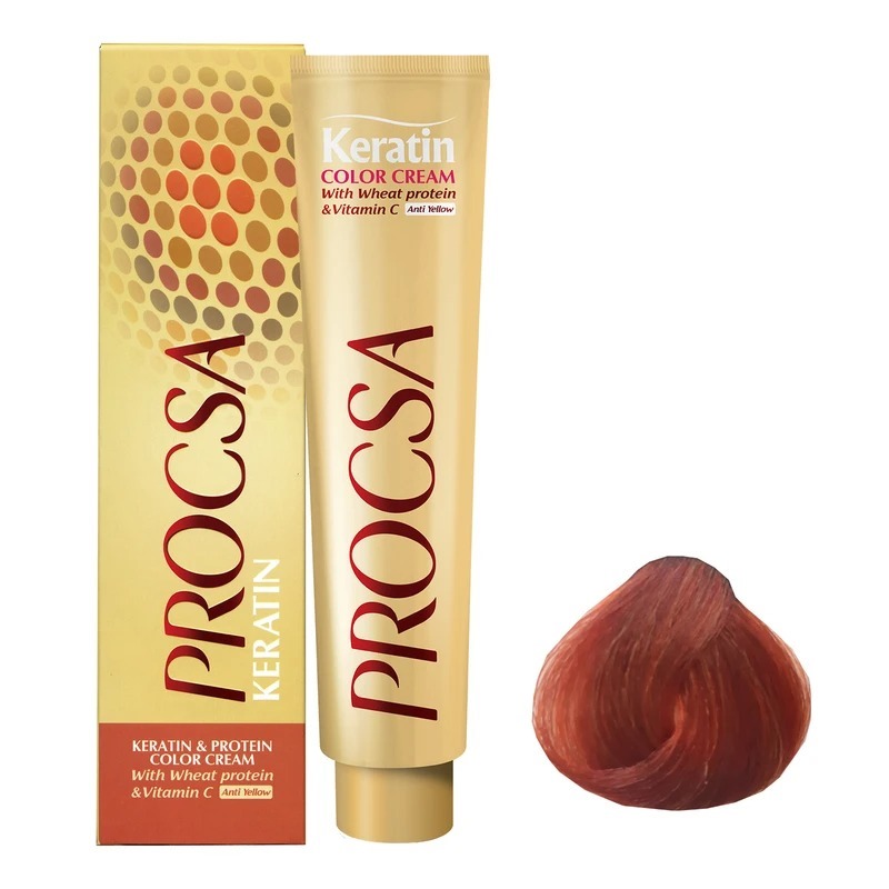 رنگ مو پروکسا شماره 7.44 بلوند مسی قوی متوسط