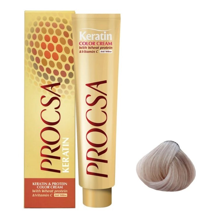 رنگ مو پروکسا شماره F19 فانتزی نقره ای