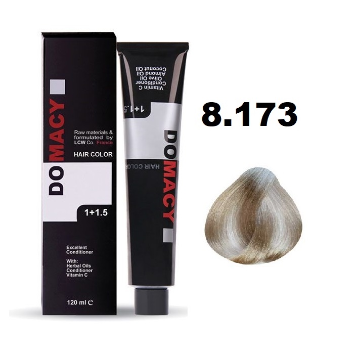 رنگ مو دوماسی شماره ۸.۱۷۳ بلوند شنی ماسه ای