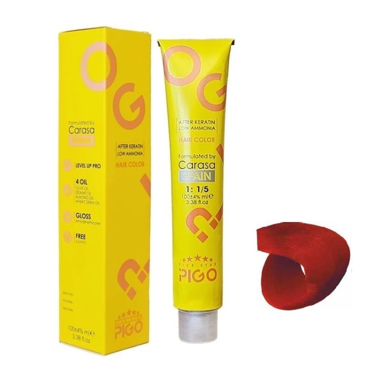 واریاسیون پیگو شماره 0.66- E16 رنگ قرمز