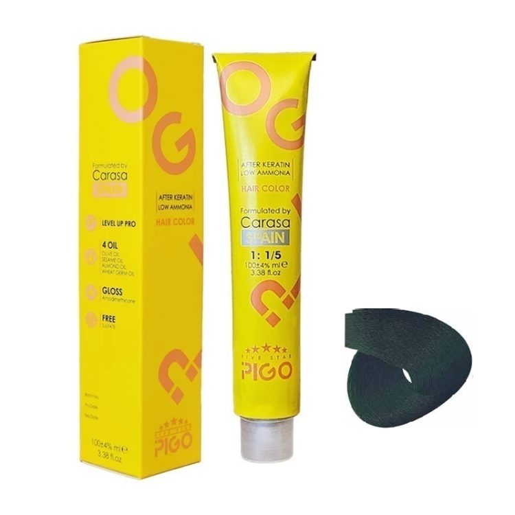 واریاسیون پیگو شماره 0.33- E17 رنگ سبز (ضد قرمزی)