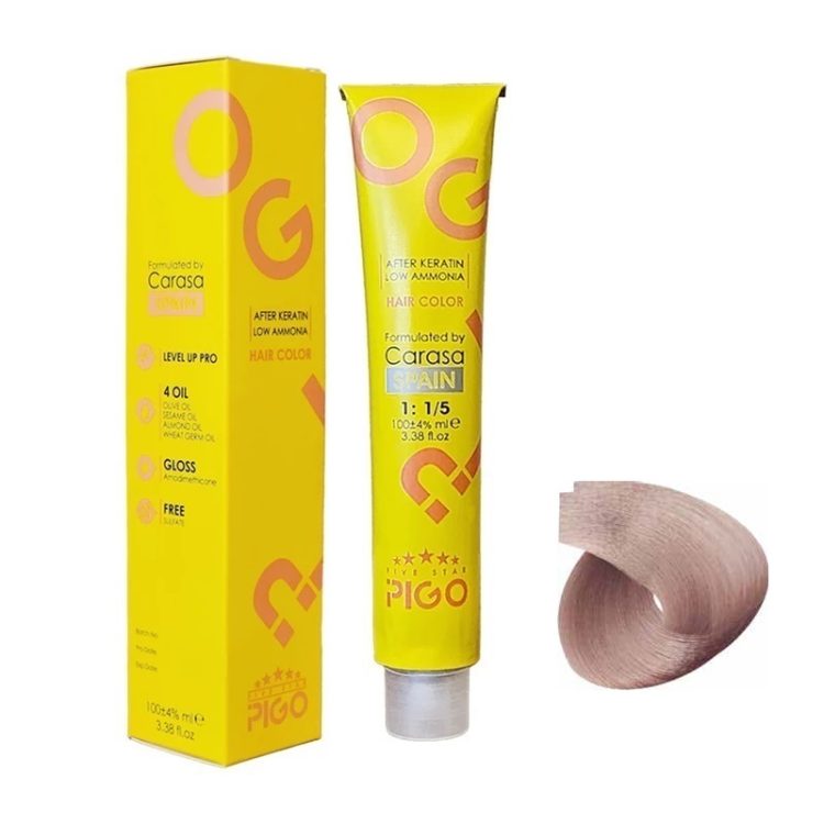 رنگ مو پیگو سری رنگساژ رنگ کاسپر