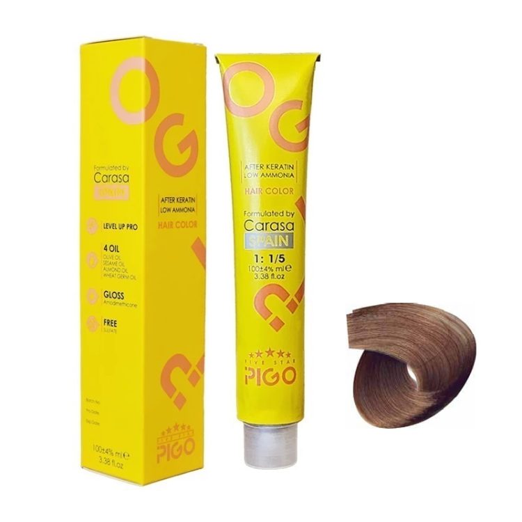 رنگ مو پیگو سری رنگساژ رنگ رز شنی