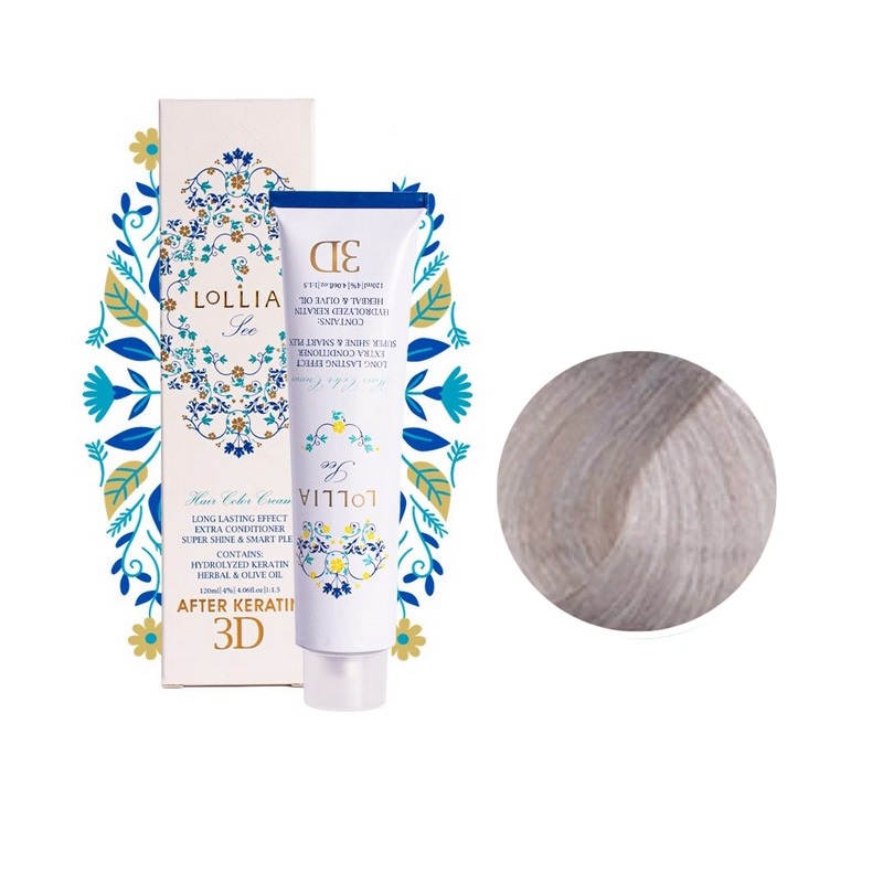 رنگ مو لولیا شماره 11/1 سوپر پلاتینه خاکستری