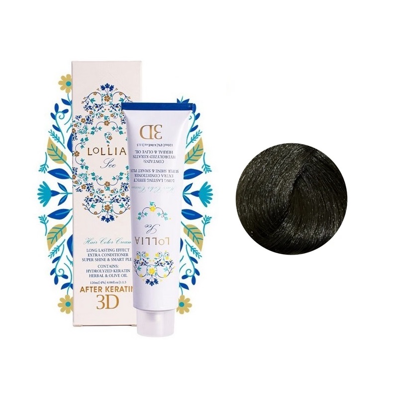 رنگ مو لولیا شماره 6/8 بلوند زیتونی تیره