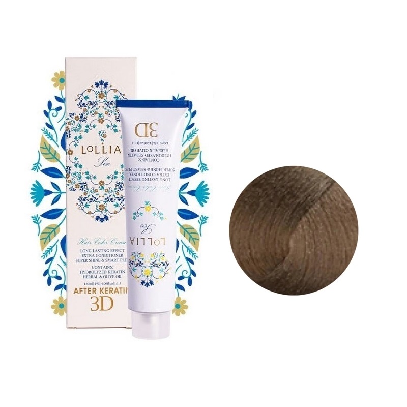 رنگ مو لولیا شماره 7/34 بلوند شامپاینی متوسط