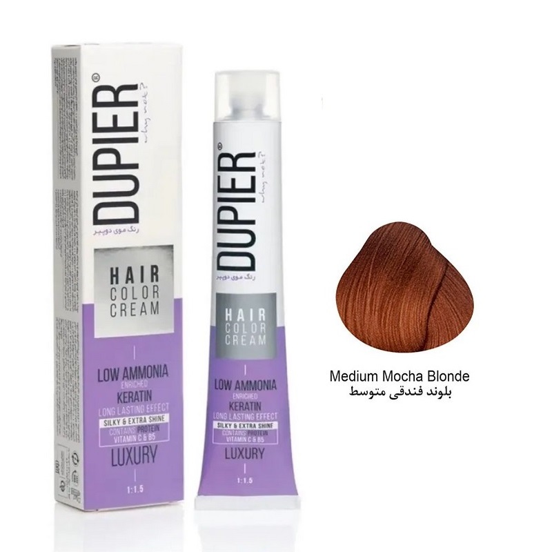 رنگ مو دوپیر شماره 7/65 بلوند فندقی متوسط