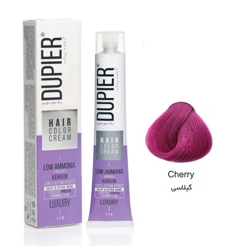 رنگ مو دوپیر شماره 7/66 گیلاسی