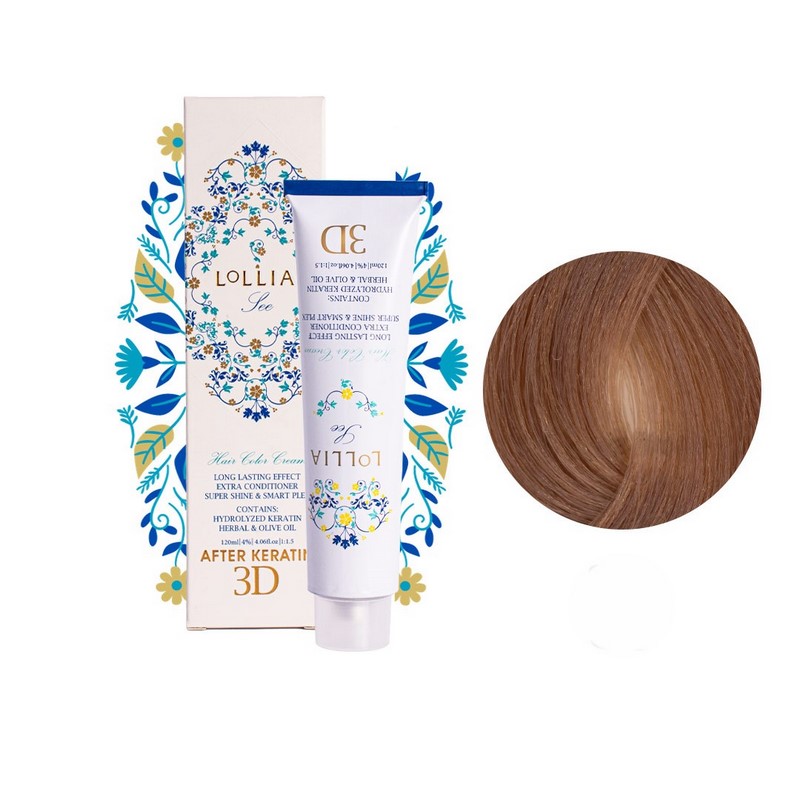 رنگ مو لولیا شماره 7/7 بلوند نسکافه‌ای