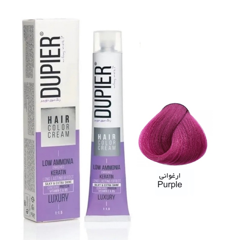 رنگ مو دوپیر شماره 8/62 ارغوانی