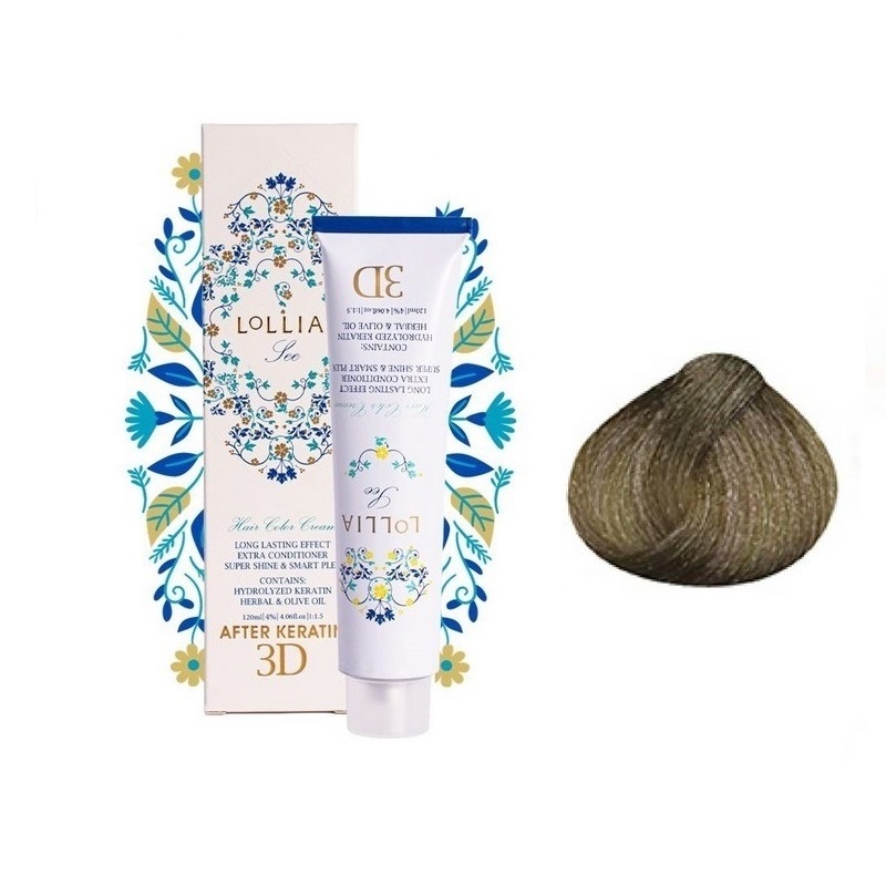 رنگ مو لولیا شماره 8/8 بلوند زیتونی