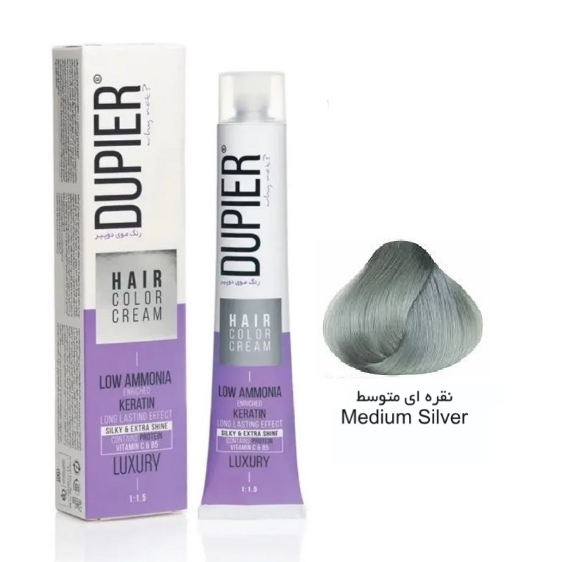 رنگ مو دوپیر شماره 8/9 نقره ای متوسط