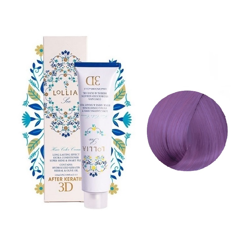 رنگ مو لولیا شماره P9 نیلوفر آبی