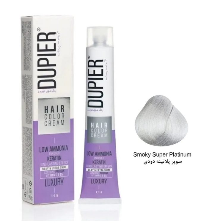 رنگ مو دوپیر شماره 12/1 سوپر پلاتینه دودی