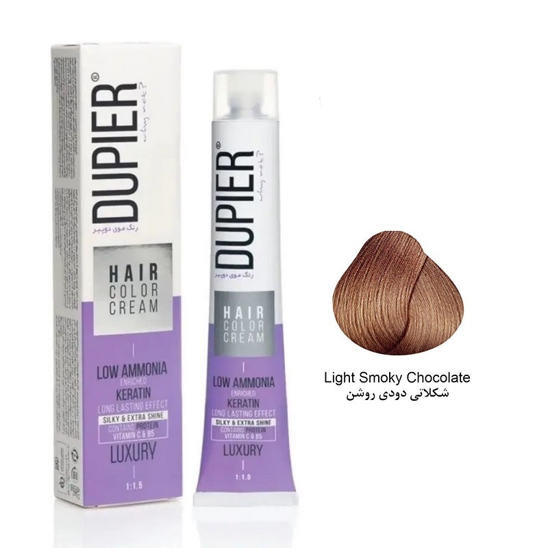 رنگ مو دوپیر شماره 8/27 شکلاتی دودی روشن