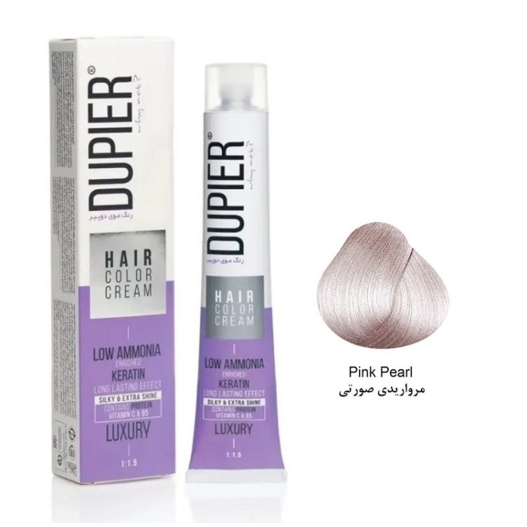 رنگ مو دوپیر شماره 12/20 مرواریدی صورتی
