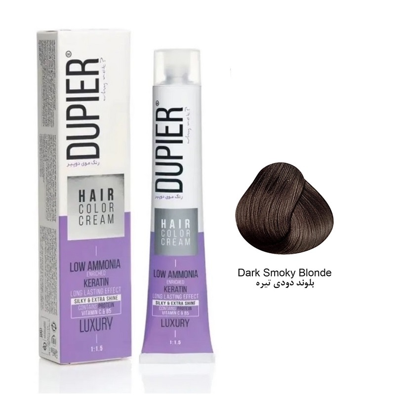 رنگ مو دوپیر شماره 6/1 C5 بلوند دودی تیره