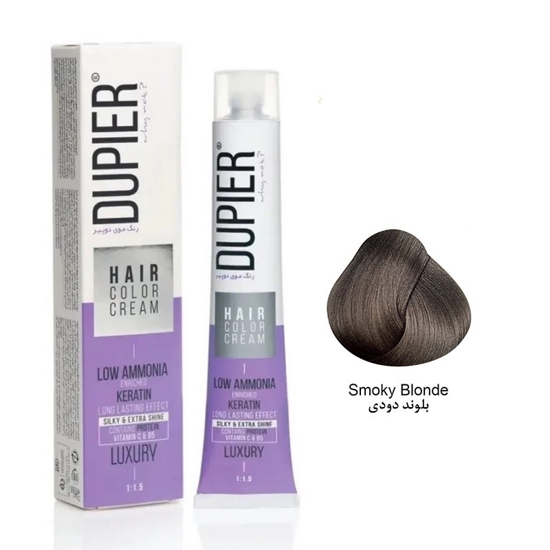 رنگ مو دوپیر شماره 8/1 C7 بلوند دودی
