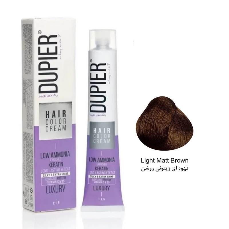 رنگ مو دوپیر شماره 5/3 M4 قهوه ای زیتونی روشن