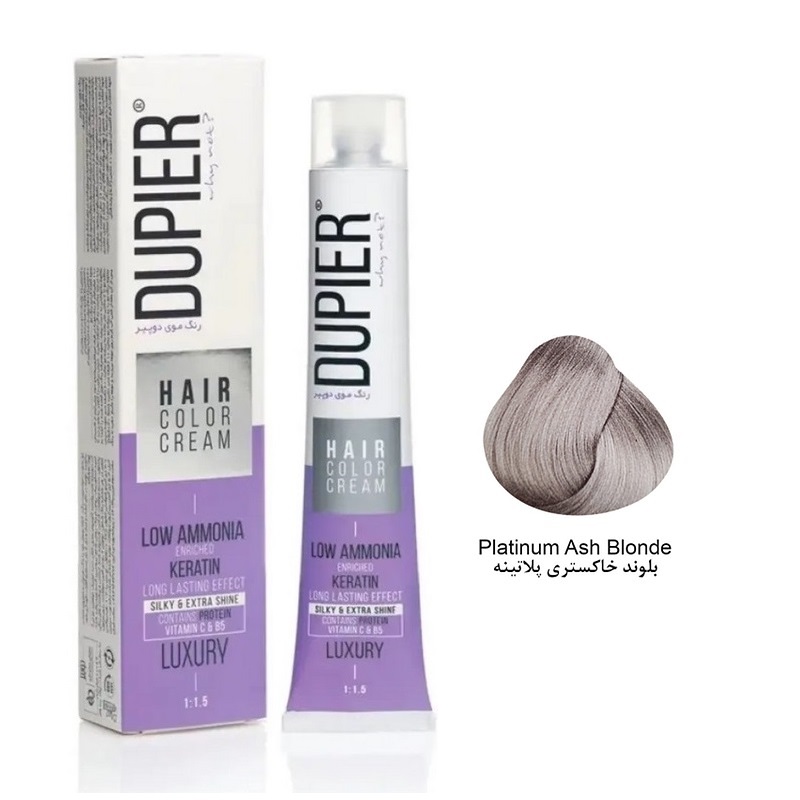 رنگ مو دوپیر شماره 10/2 بلوند خاکستری پلاتینه