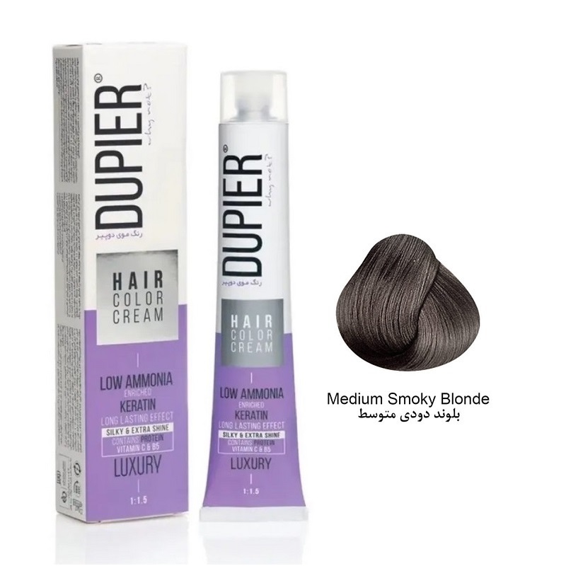 رنگ مو دوپیر شماره 7/1 C6 بلوند دودی متوسط