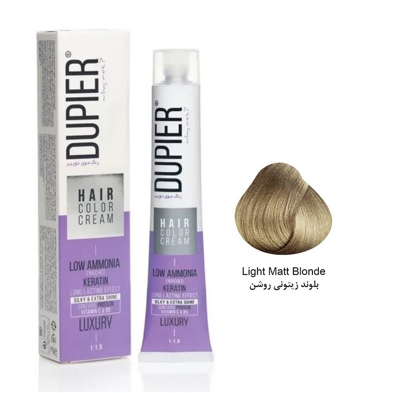 رنگ مو دوپیر شماره 9/3 M8 بلوند زیتونی روشن