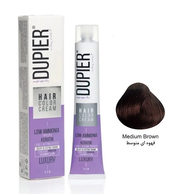 رنگ مو دوپیر شماره N3 4/0 قهوه ای متوسط