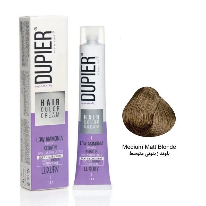 رنگ مو دوپیر شماره 7/3 M6 بلوند زیتونی متوسط