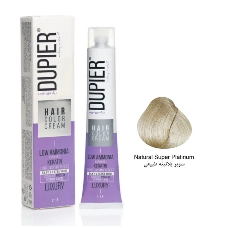 رنگ مو دوپیر شماره 12/0 سوپر پلاتینه طبیعی