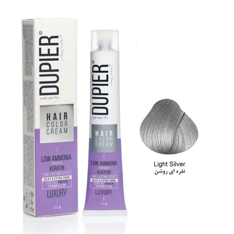 رنگ مو دوپیر شماره 9/9 نقره ای روشن