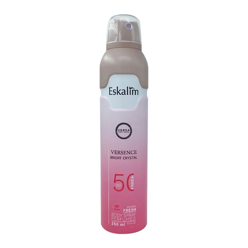 Bright body spray ESKALIM بادی اسپری برایت کریستال زنانه اسکالیم 250میل
